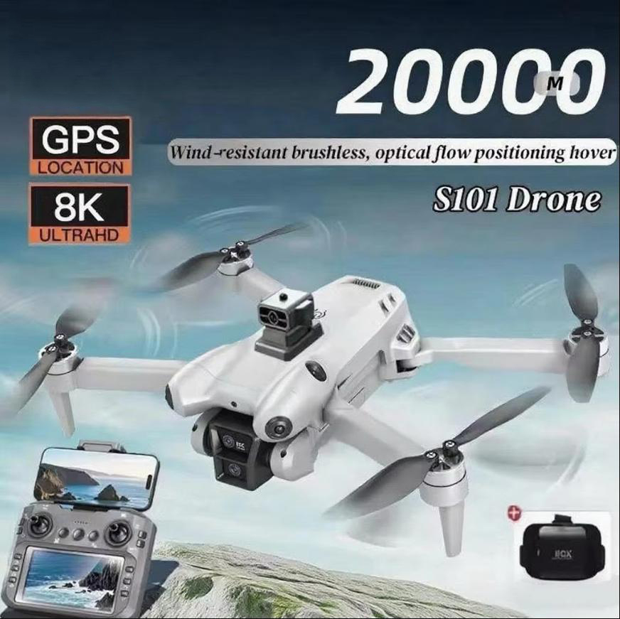 Drone Gimbal 3 Axis - Xiaomi S101 Drone 8K HD Professinal