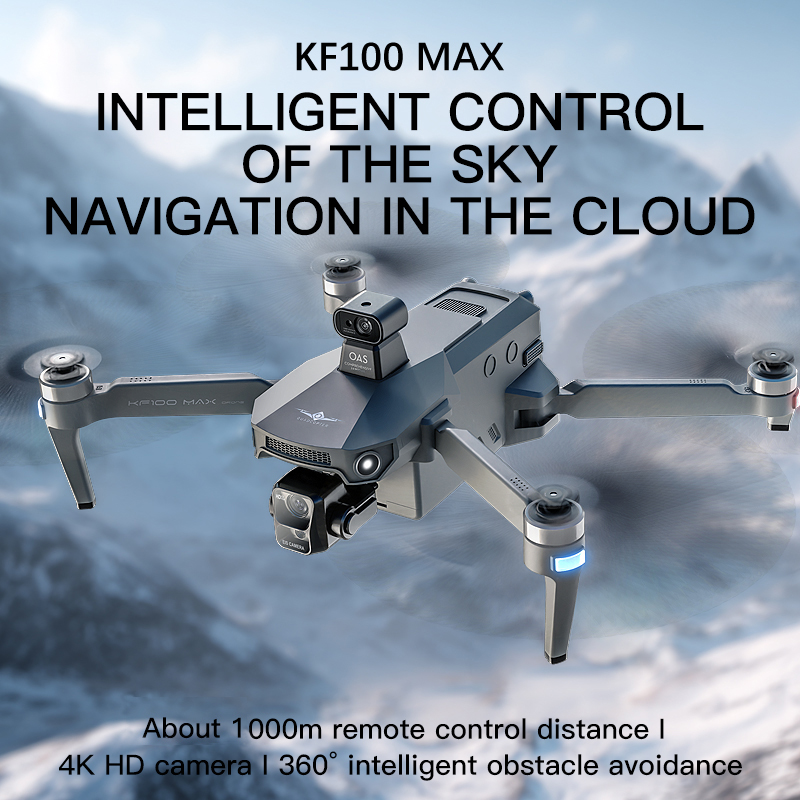 Kf100 max gps drone 4k câmera  - Drone Gimbal 3 Axis avaliação e preço