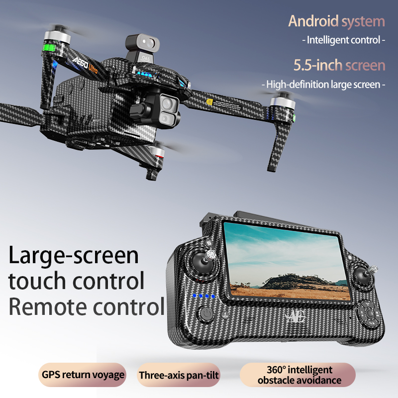 Ae60 gps drone profissional 8k - Drone Gimbal 3 Axis avaliação e preço